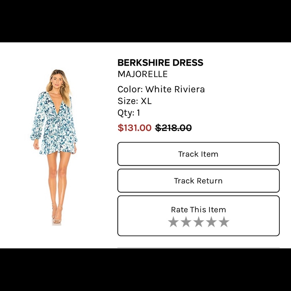 Majorelle Berkshire Dress